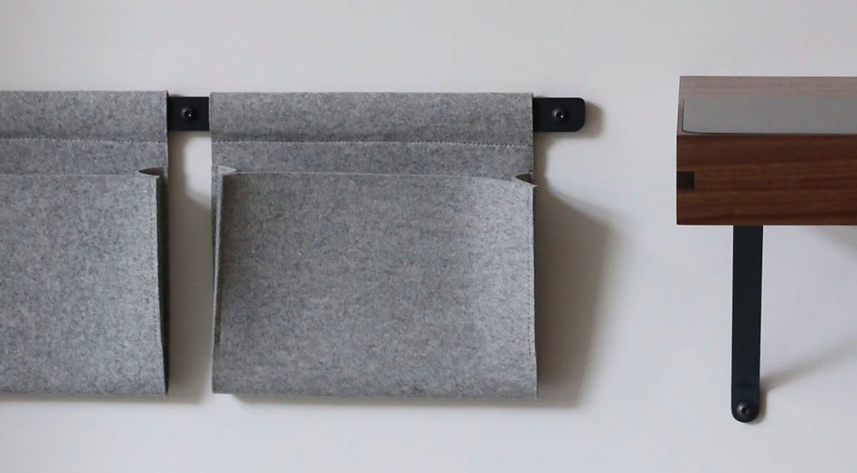 image of felt pouches